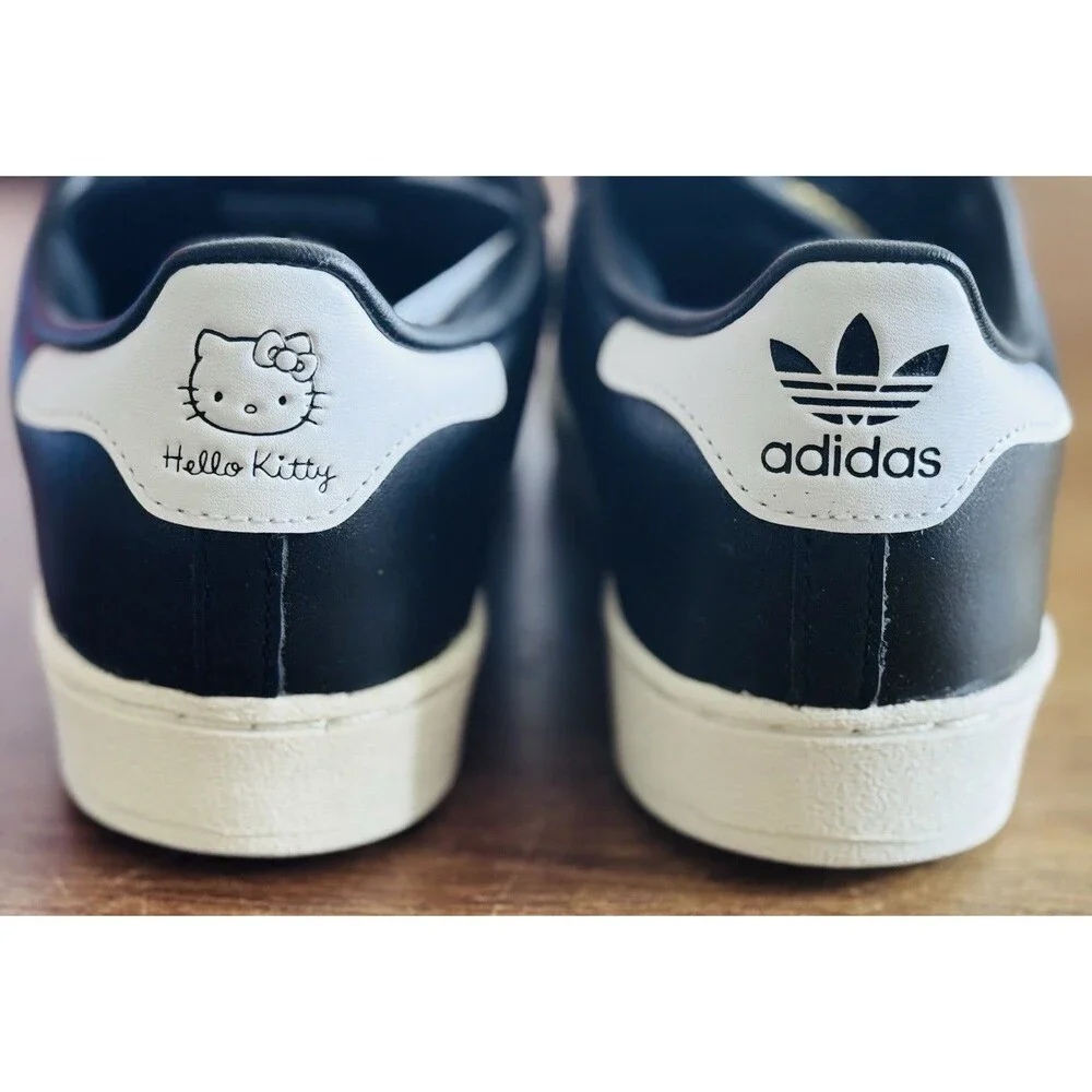 Youth Size 3 adidas Superstar Hello Kitty 50th Anniversary Women’s 4 IG6996 NIB